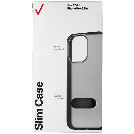 Verizon Slim Sustainable Hard Case for Apple iPhone 13 Pro - Black/Smokey