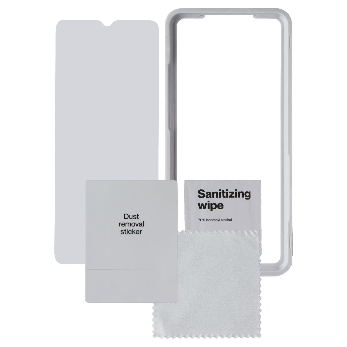 Verizon Glass Screen Protector for Samsung Galaxy A02s - Clear Cell Phone - Screen Protectors Verizon - Simple Cell Bulk Wholesale Pricing - USA Seller