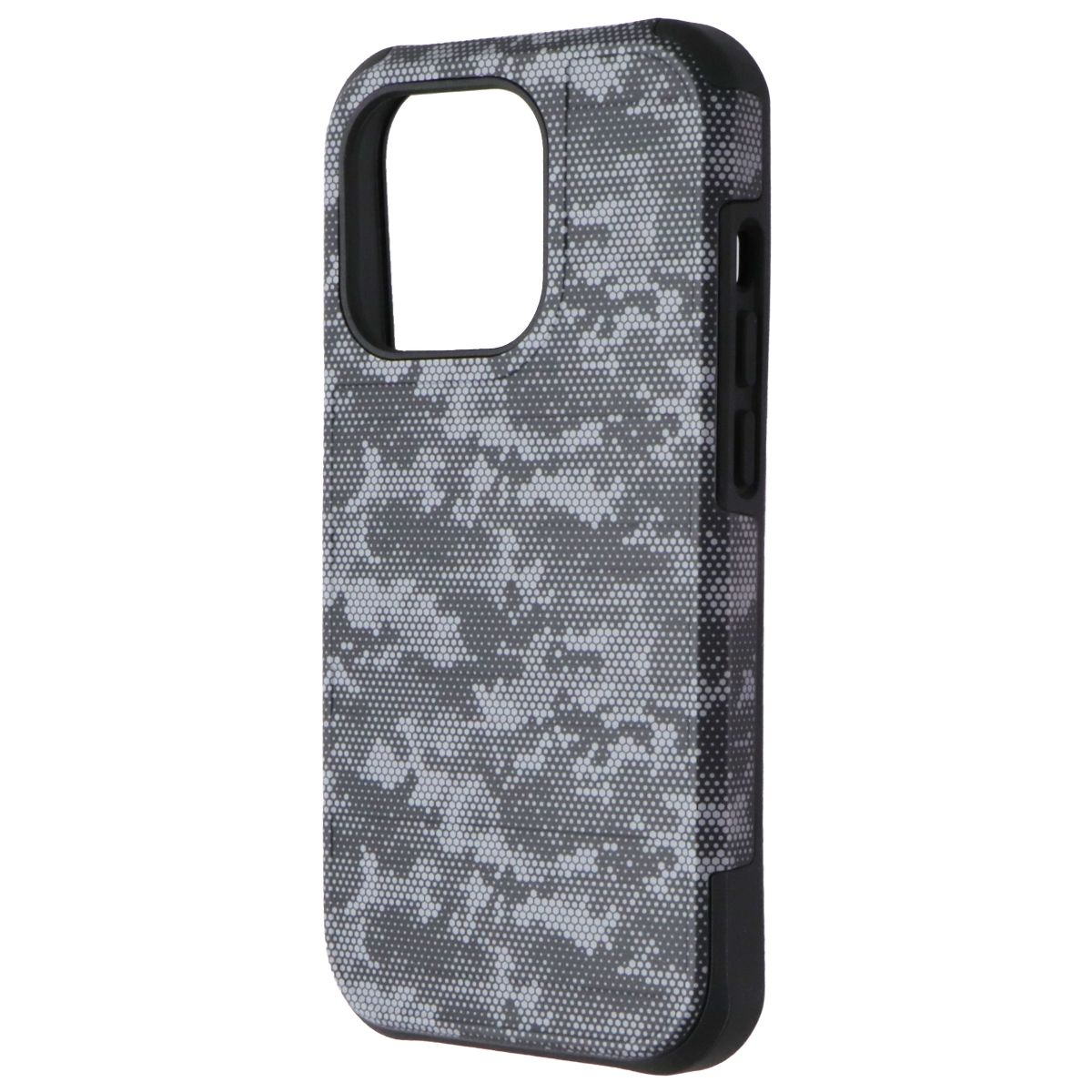 Verizon Rugged Series Case for Apple iPhone 14 Pro - Black Camo Cell Phone - Cases, Covers & Skins Verizon - Simple Cell Bulk Wholesale Pricing - USA Seller