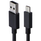 Verizon (6Ft) USB-C to USB-A Charging Cable - Black (CAB6CTOABLK-A) Cell Phone - Cables & Adapters Verizon - Simple Cell Bulk Wholesale Pricing - USA Seller