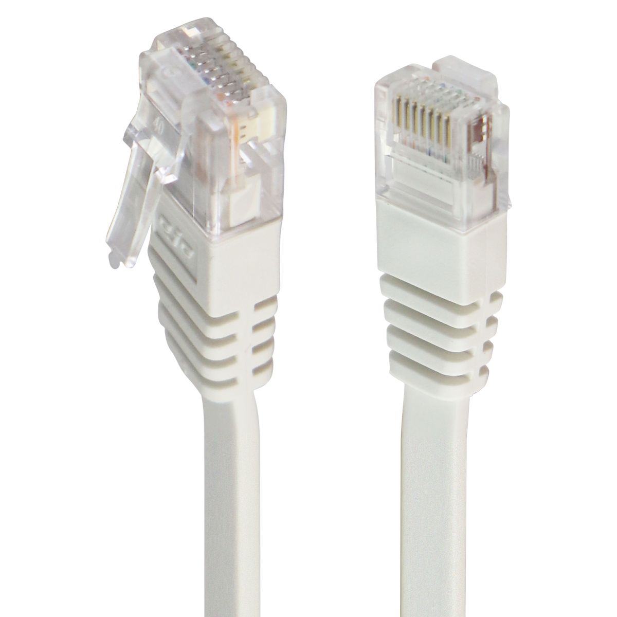 Verizon (5-Foot) Flat Tangle-Free Ethernet CAT 5E Patch Cable - White Computer/Network - Ethernet Cables (RJ-45, 8P8C) Verizon - Simple Cell Bulk Wholesale Pricing - USA Seller