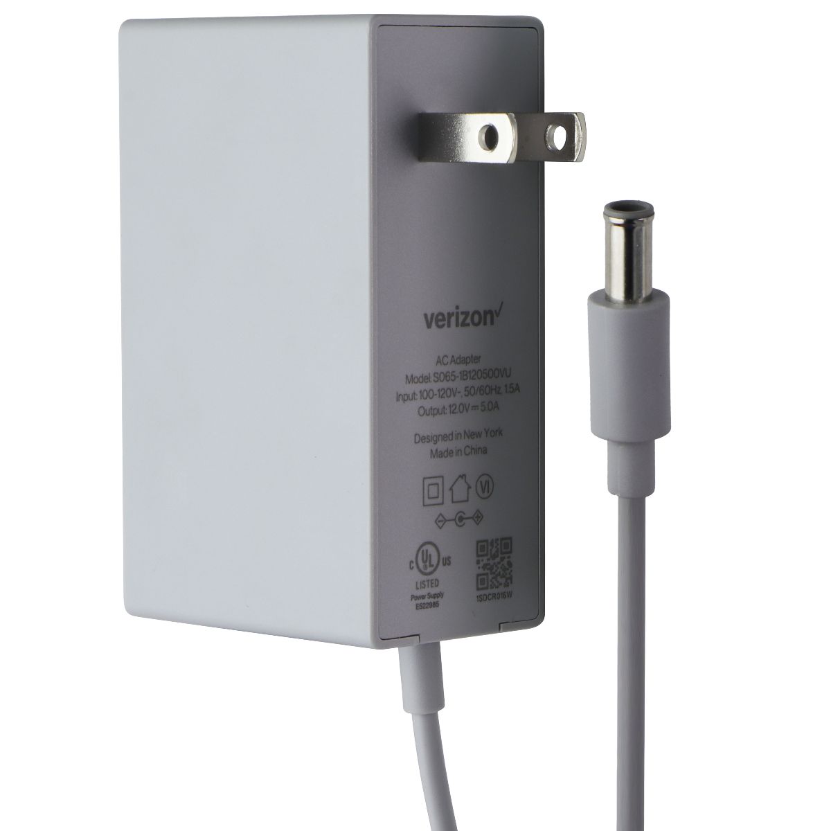 Verizon 12V/5A AC Adapter (S065-1B120500VU) - Gray Multipurpose Batteries & Power - Multipurpose AC to DC Adapters Verizon - Simple Cell Bulk Wholesale Pricing - USA Seller