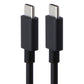 Verizon (6Ft) USB-C to USB-C Charging Cable - Black (CAB6CTOCBLK-A) Cell Phone - Cables & Adapters Verizon - Simple Cell Bulk Wholesale Pricing - USA Seller