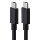 Verizon (6Ft) USB-C to USB-C Charging Cable - Black (CAB6CTOCBLK-A) Cell Phone - Cables & Adapters Verizon - Simple Cell Bulk Wholesale Pricing - USA Seller
