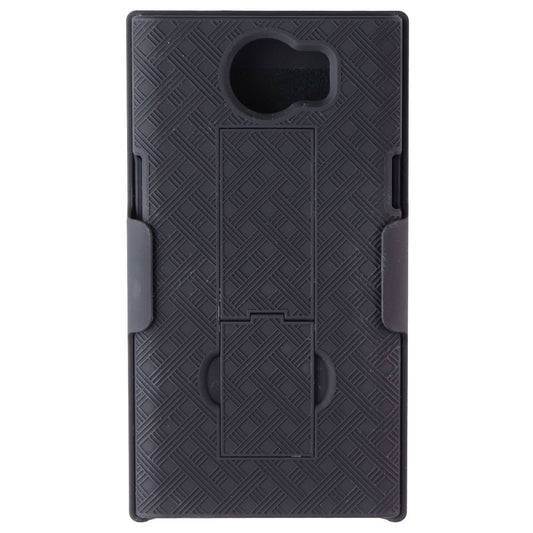 Verizon Shell and Holster Combo with Kickstand for the Blackberry Priv - Black Cell Phone - Cases, Covers & Skins Verizon - Simple Cell Bulk Wholesale Pricing - USA Seller