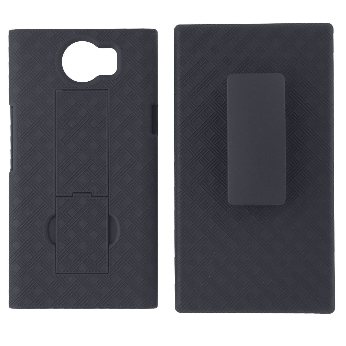 Verizon Shell and Holster Combo with Kickstand for the Blackberry Priv - Black Cell Phone - Cases, Covers & Skins Verizon - Simple Cell Bulk Wholesale Pricing - USA Seller