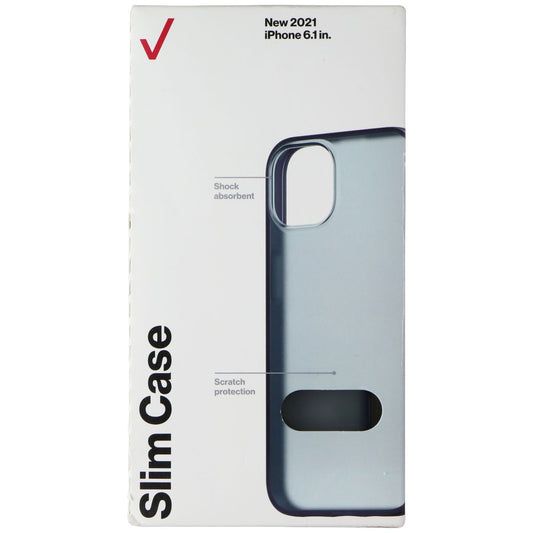 Verizon Slim Sustainable Series Hard Case for Apple iPhone 13 - Blue Cell Phone - Cases, Covers & Skins Verizon    - Simple Cell Bulk Wholesale Pricing - USA Seller