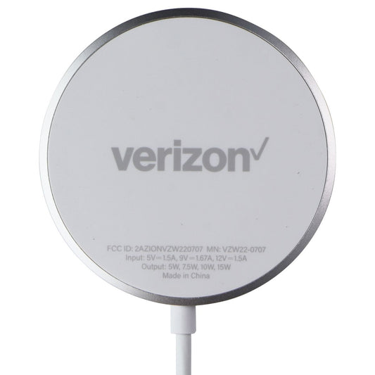 Verizon 15W Magnetic Charging Pad - White Cell Phone - Chargers & Cradles Verizon    - Simple Cell Bulk Wholesale Pricing - USA Seller