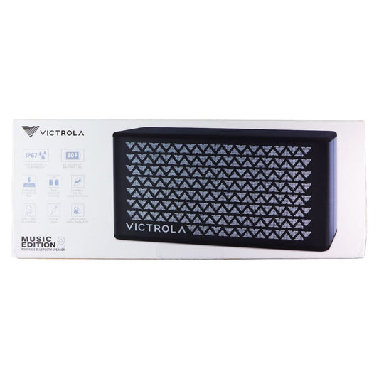 Victrola IP67 Music Edition 2 Portable Bluetooth Speaker (VPB-400) - Black iPod, Audio Player Accessories - Audio Docks & Mini Speakers Victrola - Simple Cell Bulk Wholesale Pricing - USA Seller