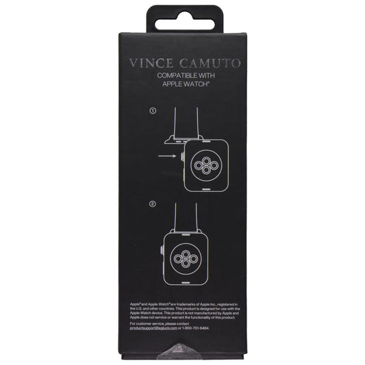 Vince Camuto Stainless Steel Watch Band for Apple Watch (42/44/45mm) - Gunmetal