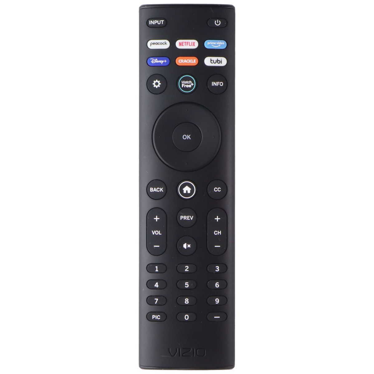 Vizio Remote Control (XRT140V3L) with Peacock/Netflix/Prime/Disney/Tubi Hotkeys TV, Video & Audio Accessories - Remote Controls Vizio - Simple Cell Bulk Wholesale Pricing - USA Seller