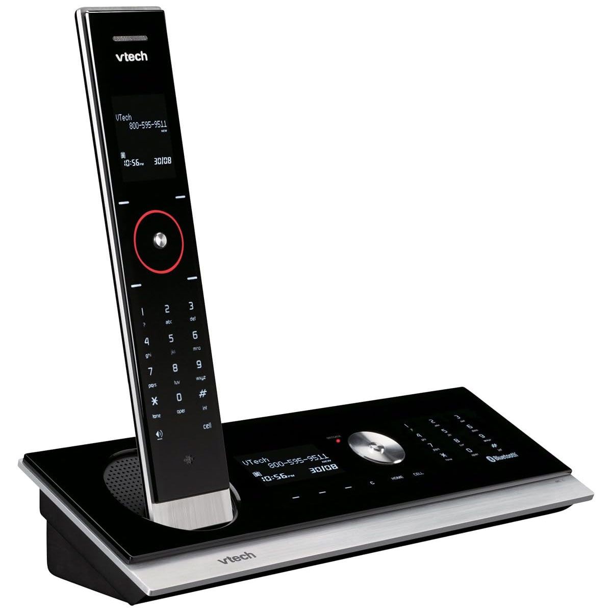 VTech LS6245 DECT 6.0 Expandable Cordless Bluetooth Phone System - Black