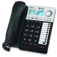 AT&T ML17929 2-line Corded Phone with Caller ID/Call Waiting - Silver/Black