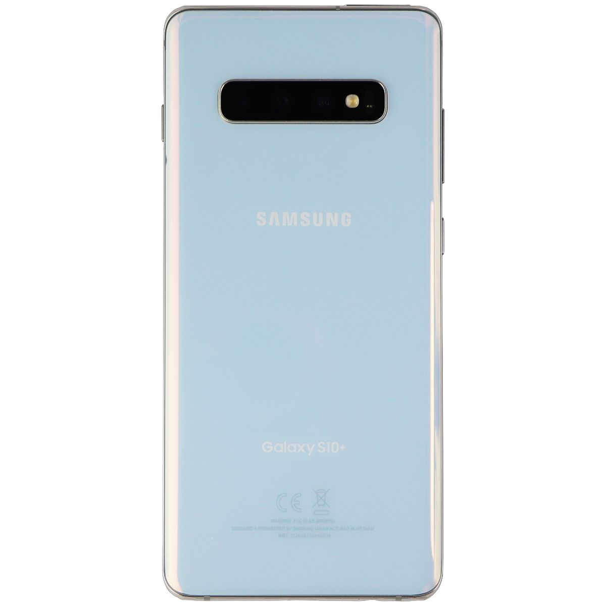 Samsung Galaxy S10+ (Plus) SM-G975U (AT&T Only) - 128GB / Prism White Cell Phones & Smartphones Samsung Electronics    - Simple Cell Bulk Wholesale Pricing - USA Seller