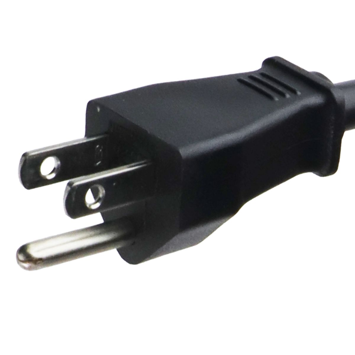 Well Shin AC Power Y-Splitter Cable - 1 Male to 2 Female - Black / 18-in Power Management - Surge Protectors, Power Strips Well Shin - Simple Cell Bulk Wholesale Pricing - USA Seller