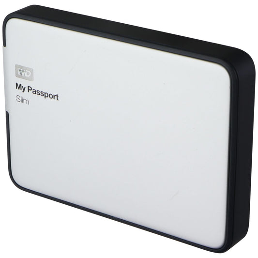 WD My Passport Slim (2TB) Portable Metal External Hard Drive USB 3.0 - Silver Digital Storage - External Hard Disk Drives, HDD Western Digital - Simple Cell Bulk Wholesale Pricing - USA Seller