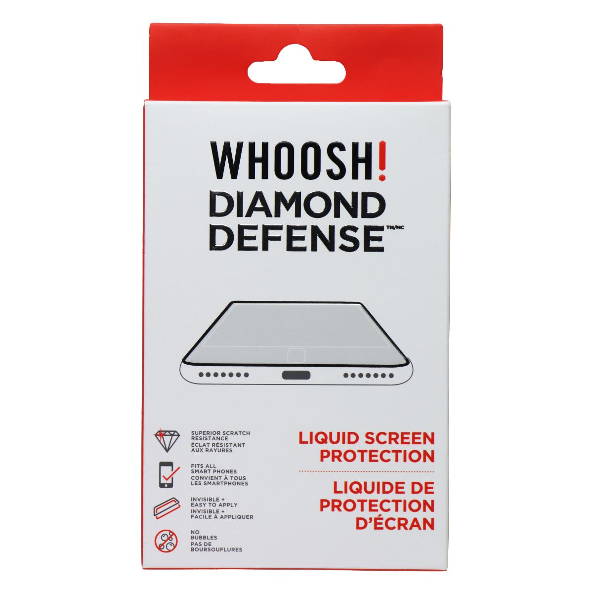 Woosh! Diamond Defense Liquid Screen Protection for Smartphones Cell Phone - Screen Protectors Woosh! - Simple Cell Bulk Wholesale Pricing - USA Seller