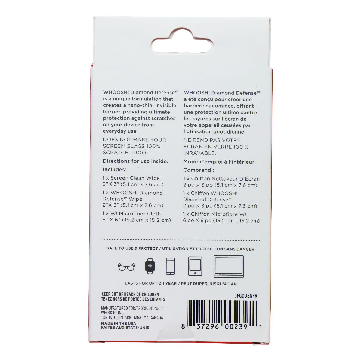 Woosh! Diamond Defense Liquid Screen Protection for Smartphones