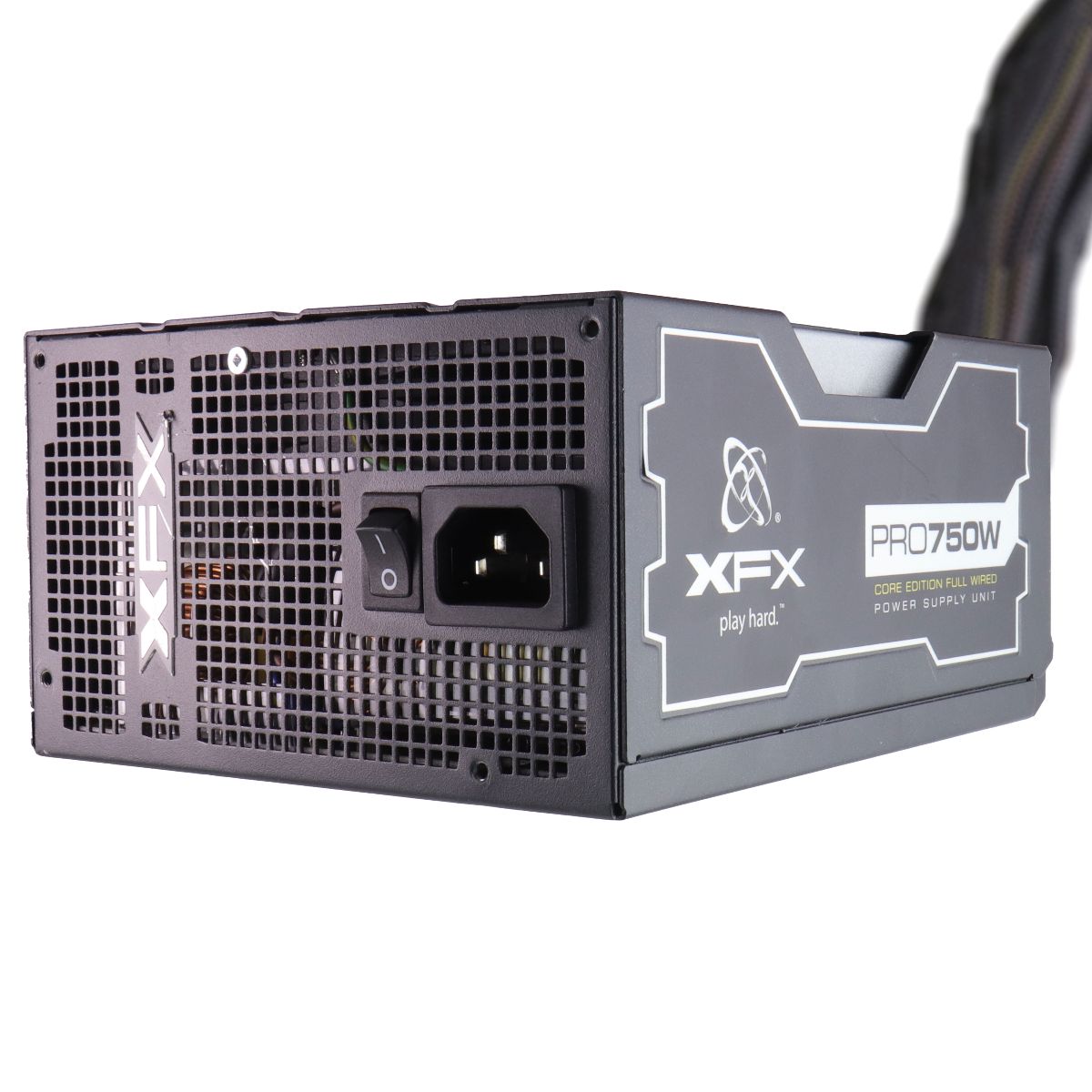 XFX PRO750W Core Edition (TS Series) Full Wired Power Supply Unit (XPS-750W-SEW) Computer Parts - Power Supplies XFX - Simple Cell Bulk Wholesale Pricing - USA Seller