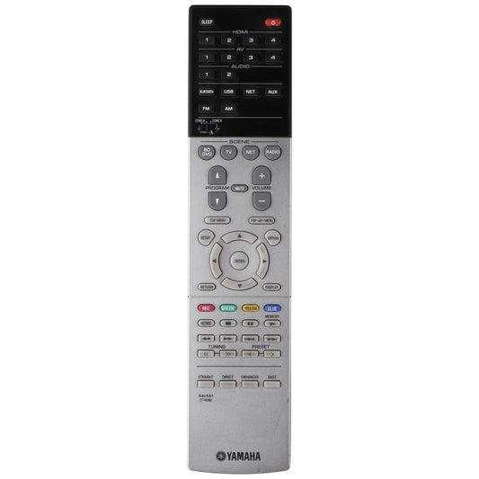 Yamaha OEM Remote Control RAV551 ZT74390 - Silver / Black TV, Video & Audio Accessories - Remote Controls Yamaha    - Simple Cell Bulk Wholesale Pricing - USA Seller