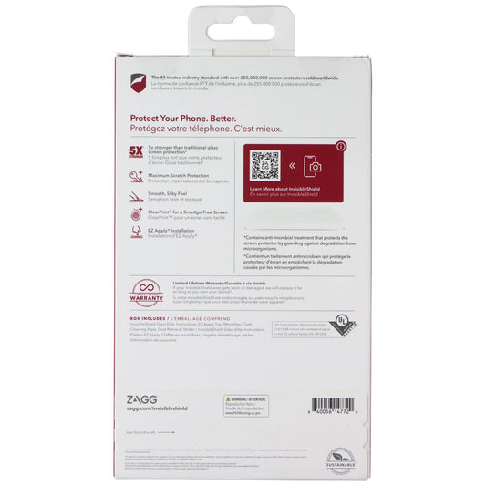 ZAGG Glass Elite - Screen Protector for iPhone 14 Plus / 13 Pro Max Cell Phone - Screen Protectors Zagg - Simple Cell Bulk Wholesale Pricing - USA Seller