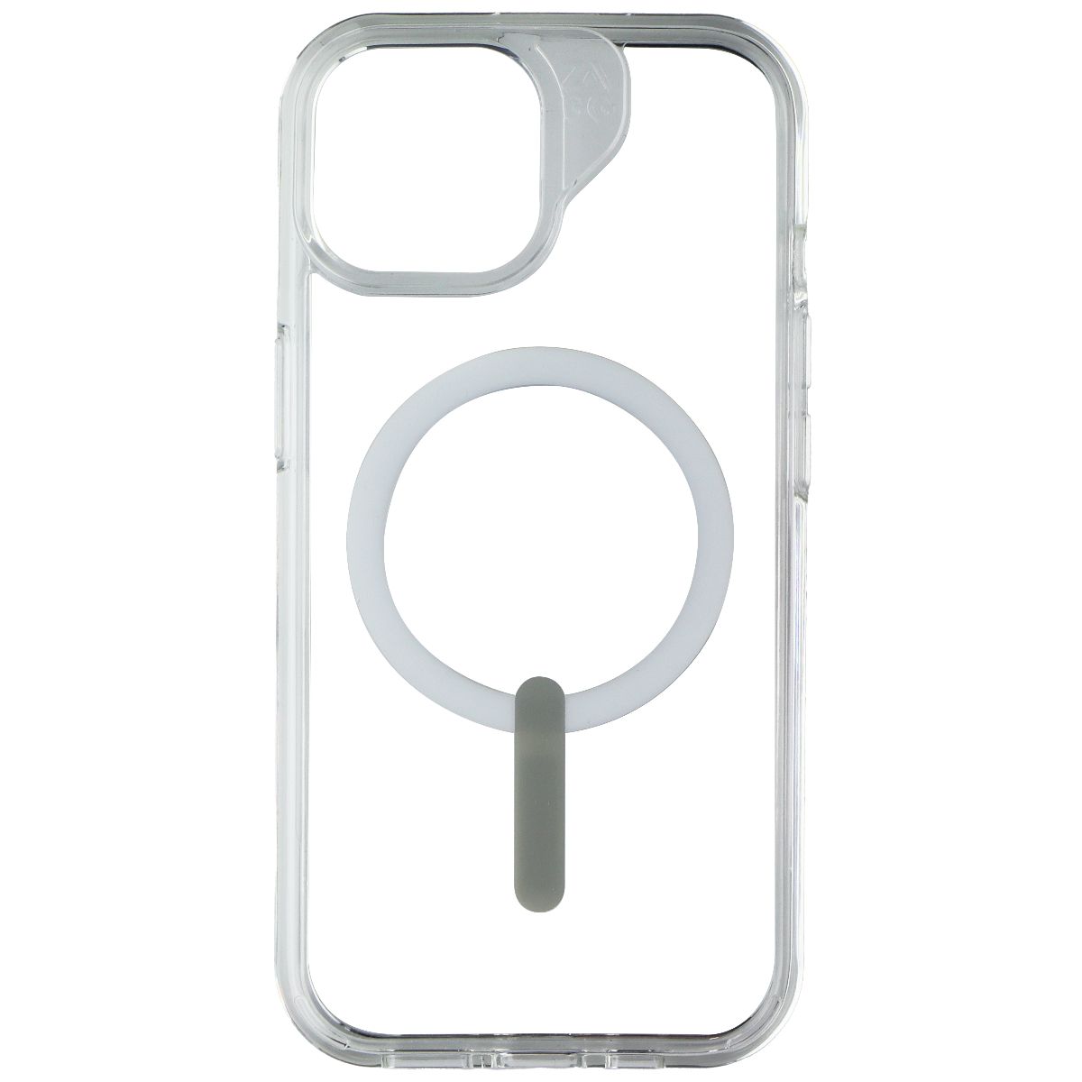 Zagg Crystal Palace Snap Case with MagSafe for Apple iPhone 15 - Clear/White Cell Phone - Cases, Covers & Skins Zagg    - Simple Cell Bulk Wholesale Pricing - USA Seller