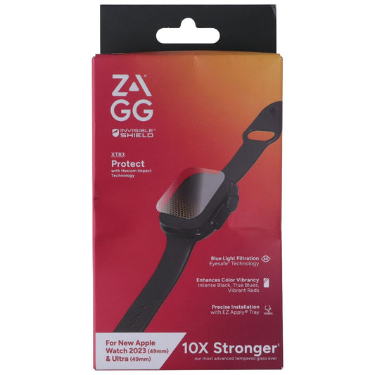 ZAGG XTR3 Protect Screen Protector for Apple Watch Ultra 3/2/1 (49mm) Smart Watch Accessories - Screen Protectors Zagg - Simple Cell Bulk Wholesale Pricing - USA Seller