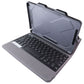 ZAGG Rugged Messenger Case & Keyboard for Apple iPad 9.7 (5th & 6th Gen) - Gray iPad/Tablet Accessories - Cases, Covers, Keyboard Folios Zagg - Simple Cell Bulk Wholesale Pricing - USA Seller