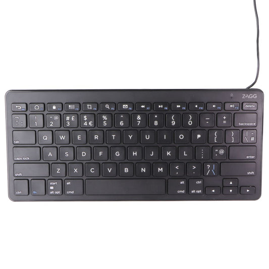 ZAGG Full Size Wired Keyboard w/USB-C Cable for Windows/PC/Laptop - UK ENGLISH Keyboards/Mice - Keyboards & Keypads Zagg - Simple Cell Bulk Wholesale Pricing - USA Seller