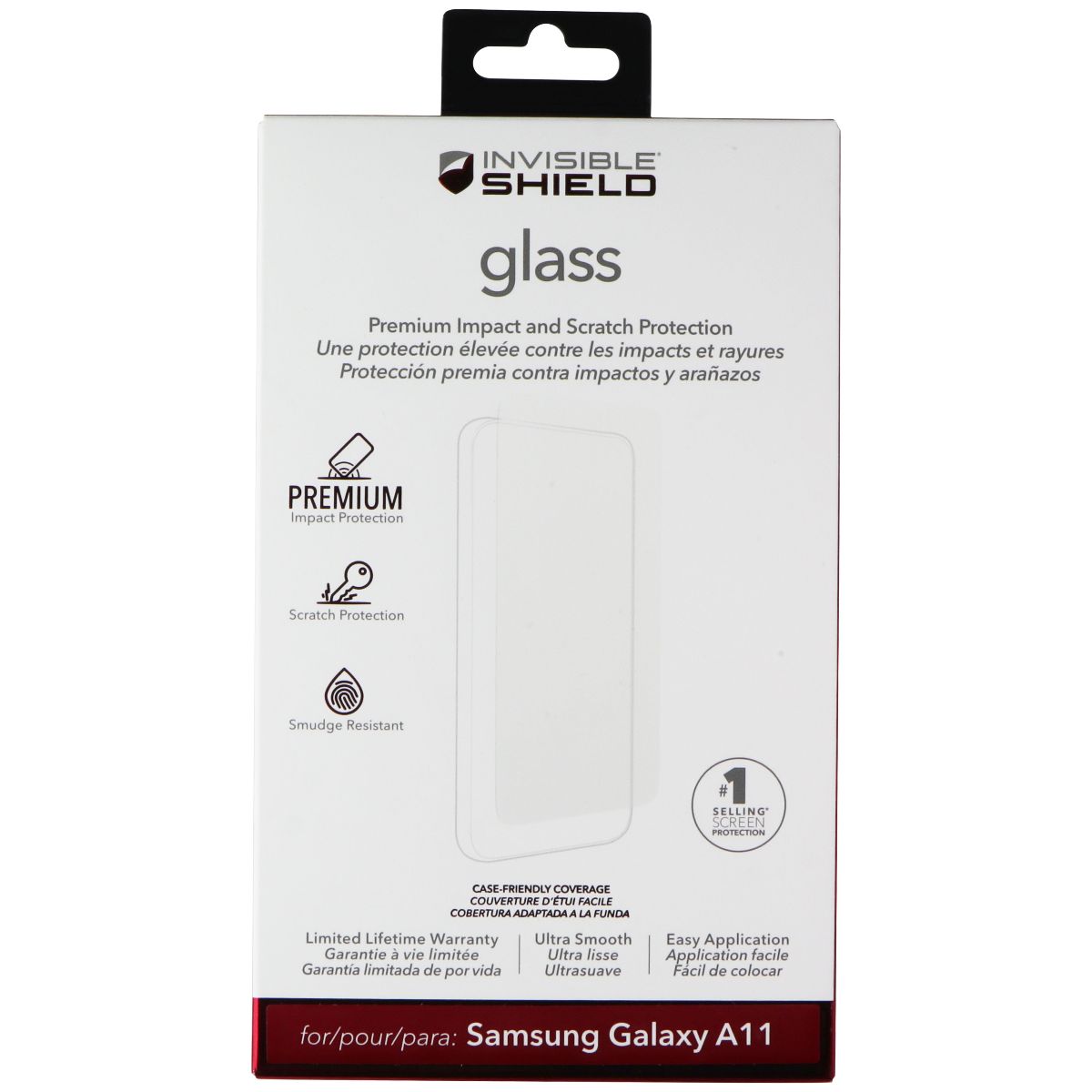 ZAGG Invisible Shield Glass Series Screen Protector for Samsung Galaxy A11 Cell Phone - Screen Protectors Zagg    - Simple Cell Bulk Wholesale Pricing - USA Seller