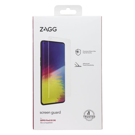 ZAGG Screen Guard Screen Protector for OPPO Find X5 5G Cell Phone - Screen Protectors Zagg - Simple Cell Bulk Wholesale Pricing - USA Seller