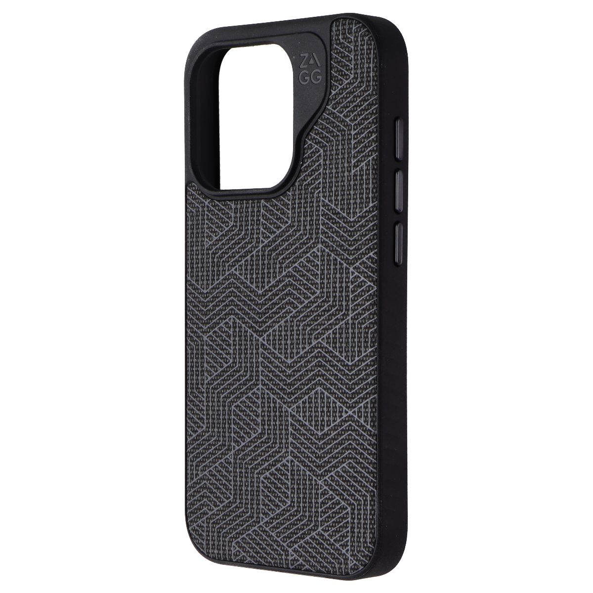 ZAGG London Snap Series Case for Apple iPhone 15 Pro - Black Geo Cell Phone - Cases, Covers & Skins Zagg - Simple Cell Bulk Wholesale Pricing - USA Seller