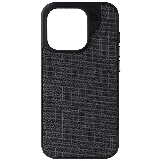 ZAGG London Snap Series Case for Apple iPhone 15 Pro - Black Geo Cell Phone - Cases, Covers & Skins Zagg    - Simple Cell Bulk Wholesale Pricing - USA Seller