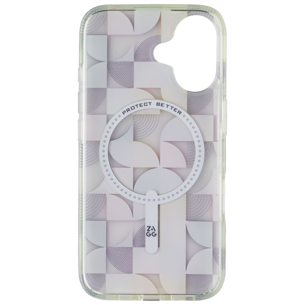 ZAGG Milan Snap Series Case for MagSafe for iPhone 16 - Geometric Cell Phone - Cases, Covers & Skins Zagg - Simple Cell Bulk Wholesale Pricing - USA Seller
