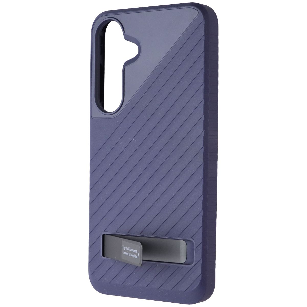ZAGG Denali Case with Kickstand for Samsung Galaxy S25+ (Plus) - Navy Blue