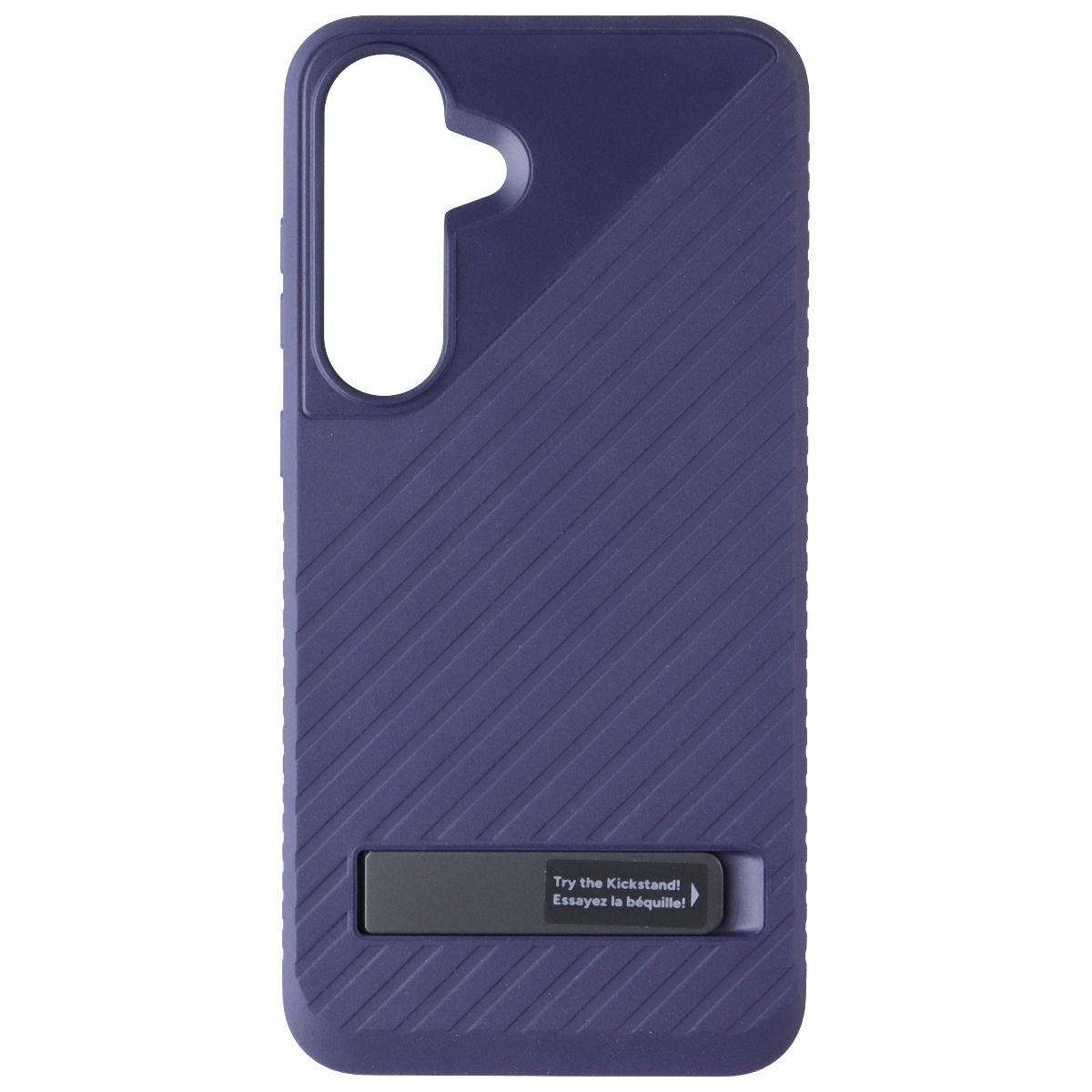 ZAGG Denali Case with Kickstand for Samsung Galaxy S25+ (Plus) - Navy Blue