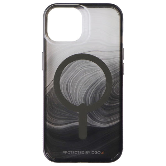 ZAGG Milan Snap Case for MagSafe for Apple iPhone 14 - Black Swirl