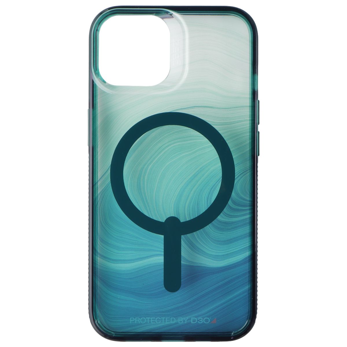 ZAGG Gear4 Milan Snap Case for MagSafe for iPhone 14/13 - Green Swirl