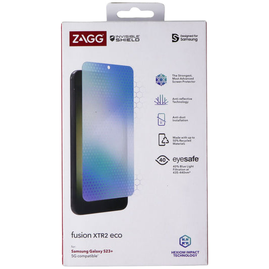 ZAGG Invisible Shield Fusion XTR2 Eco Screen Protector for Samsung Galaxy S23+ Cell Phone - Screen Protectors Zagg    - Simple Cell Bulk Wholesale Pricing - USA Seller