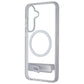 ZAGG Crystal Palace Snap Kickstand Case for Samsung Galaxy S25+ (Plus) - Clear