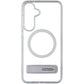 ZAGG Crystal Palace Snap Kickstand Case for Samsung Galaxy S25+ (Plus) - Clear