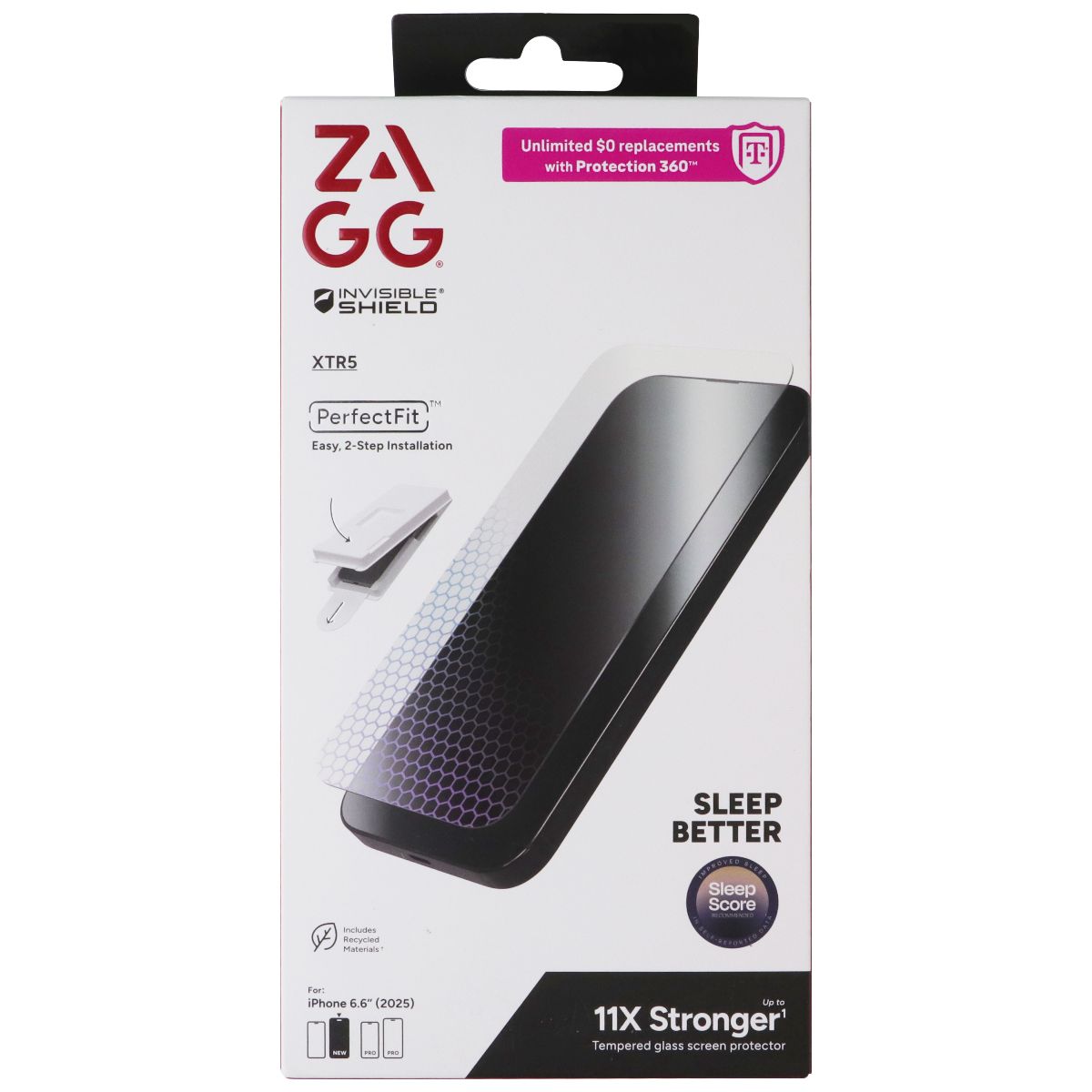 ZAGG - Invisible Shield XTR5 Screen Protector for Apple iPhone 17 Air