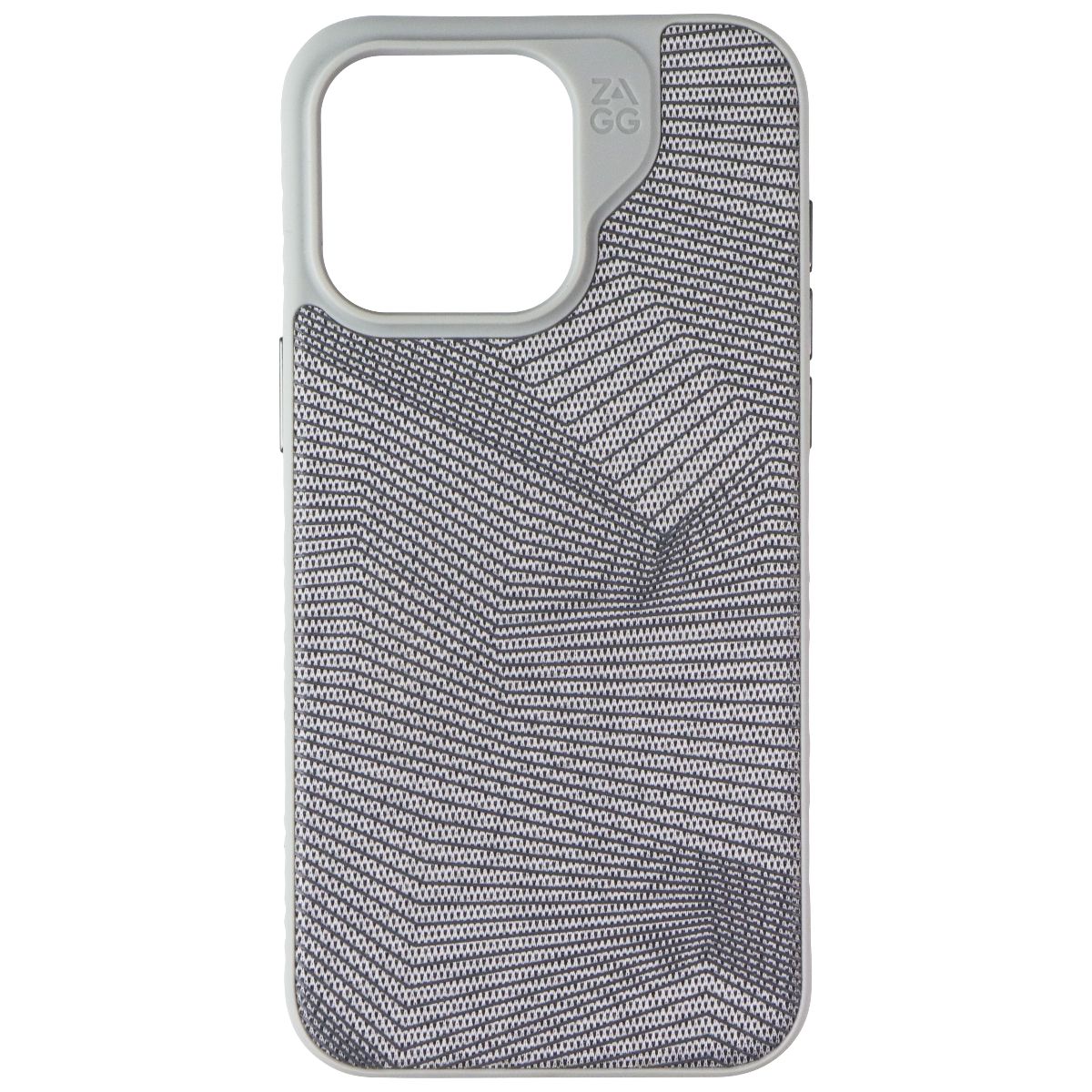 ZAGG London Snap Case for MagSafe for Apple iPhone 15 Pro Max - Gray Geo Cell Phone - Cases, Covers & Skins Zagg - Simple Cell Bulk Wholesale Pricing - USA Seller