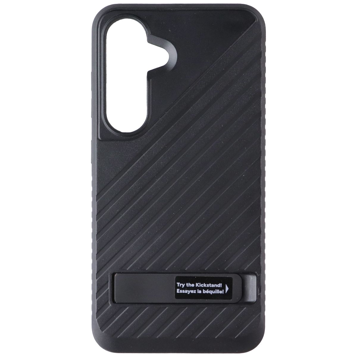 ZAGG Denali Series with Kickstand Case for Samsung Galaxy S25 - Black