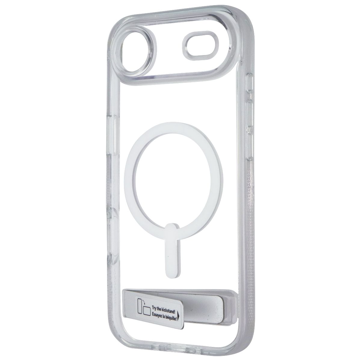 ZAGG Crystal Palace Snap Kickstand Case for MagSafe for iPhone 17 Air - Clear Cell Phone - Cases, Covers & Skins Zagg - Simple Cell Bulk Wholesale Pricing - USA Seller