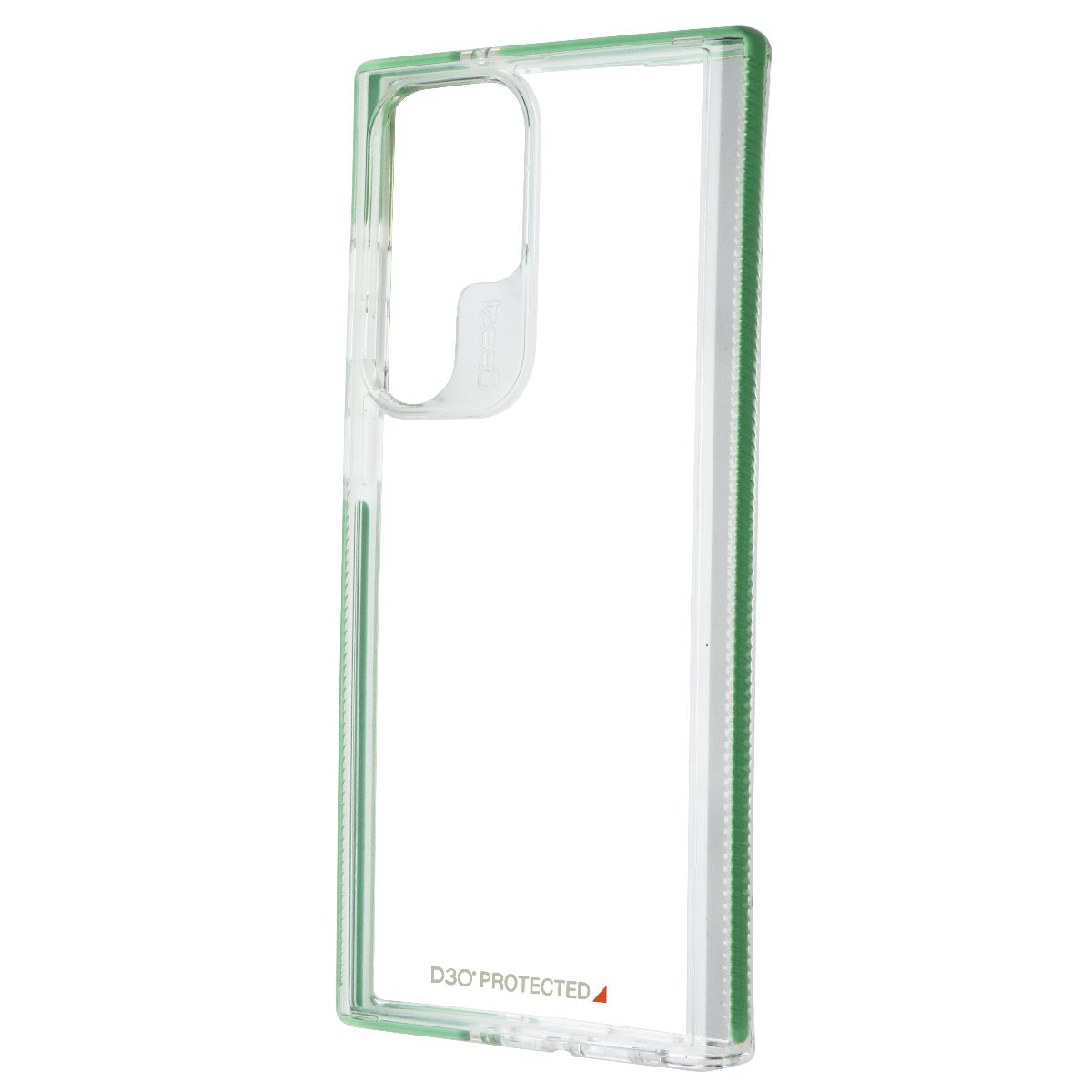 ZAGG Gear4 Santa Cruz Series Case for Samsung Galaxy S23 Ultra - Clear / Green Cell Phone - Cases, Covers & Skins Zagg    - Simple Cell Bulk Wholesale Pricing - USA Seller