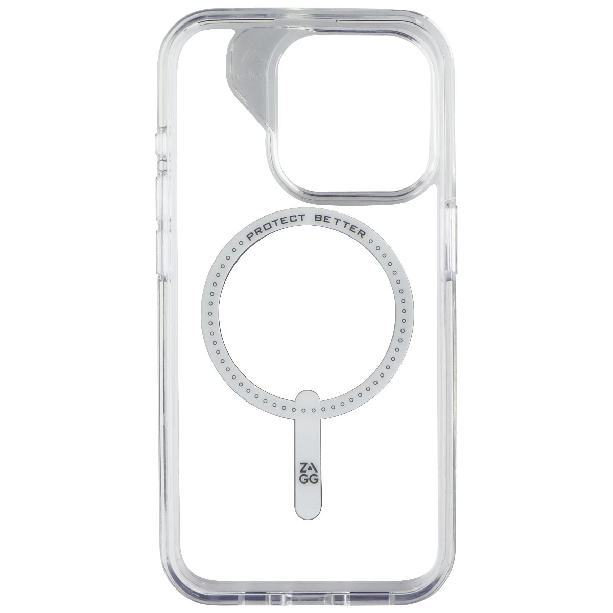 ZAGG Crystal Palace Snap Case with MagSafe for iPhone 15 Pro - Clear/White Cell Phone - Cases, Covers & Skins Zagg    - Simple Cell Bulk Wholesale Pricing - USA Seller