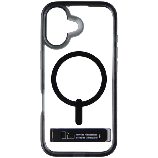 ZAGG Santa Cruz Series Snap Case with Kickstand for Apple iPhone 17 - Jet Black Cell Phone - Cases, Covers & Skins Zagg - Simple Cell Bulk Wholesale Pricing - USA Seller