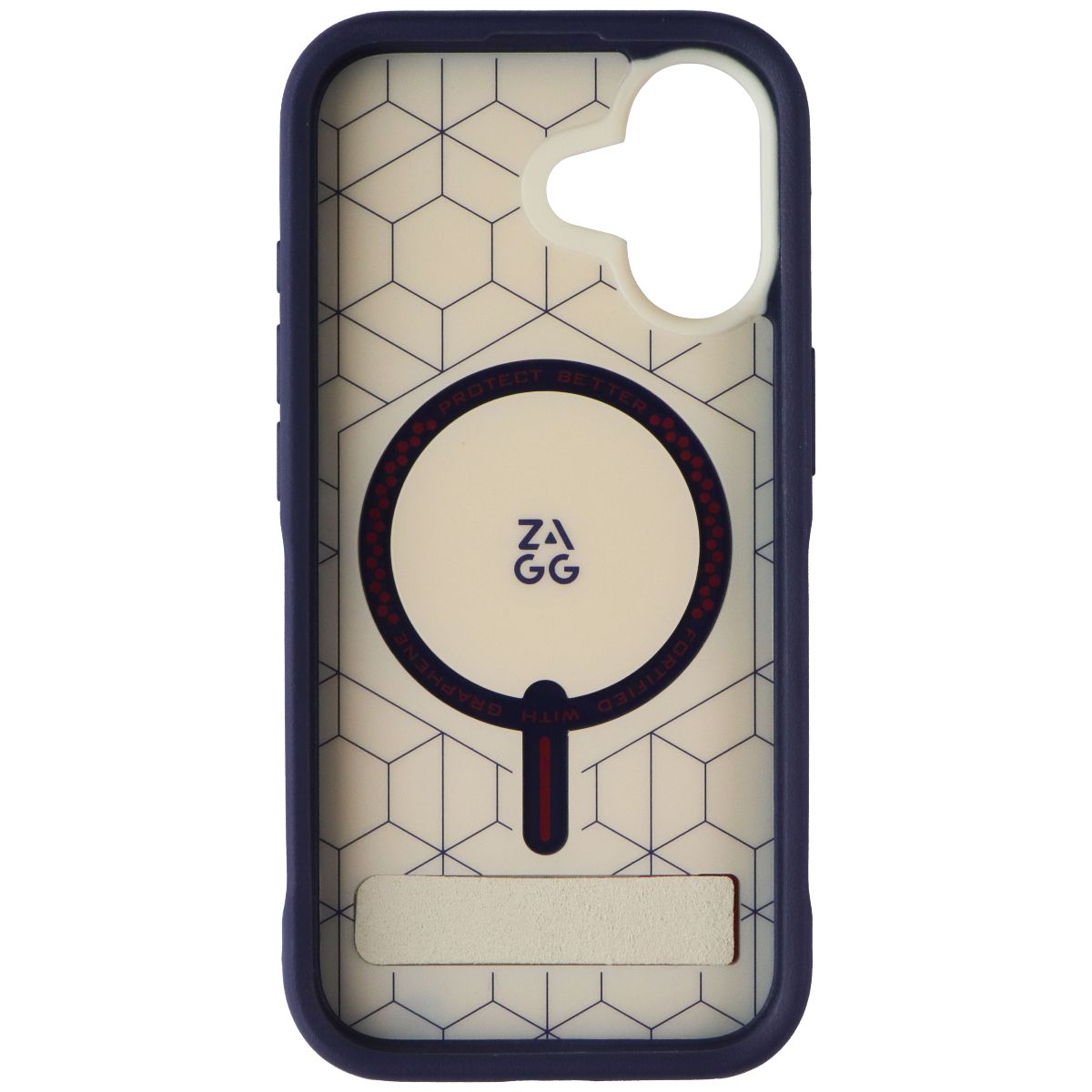 ZAGG Sedona Snap with Kickstand Case for MagSafe for iPhone 17 - Red/Blue Cell Phone - Cases, Covers & Skins Zagg - Simple Cell Bulk Wholesale Pricing - USA Seller