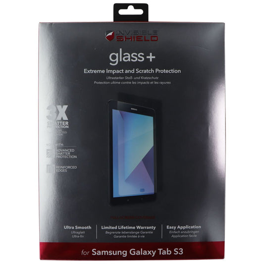 ZAGG InvisibleShield (Glass+) Screen Protector for Samsung Galaxy Tab S3 iPad/Tablet Accessories - Screen Protectors Zagg - Simple Cell Bulk Wholesale Pricing - USA Seller